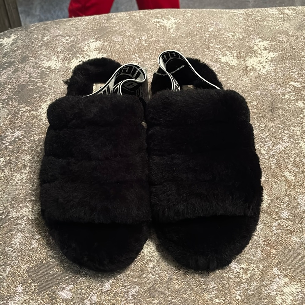 Ugg Furry Slides